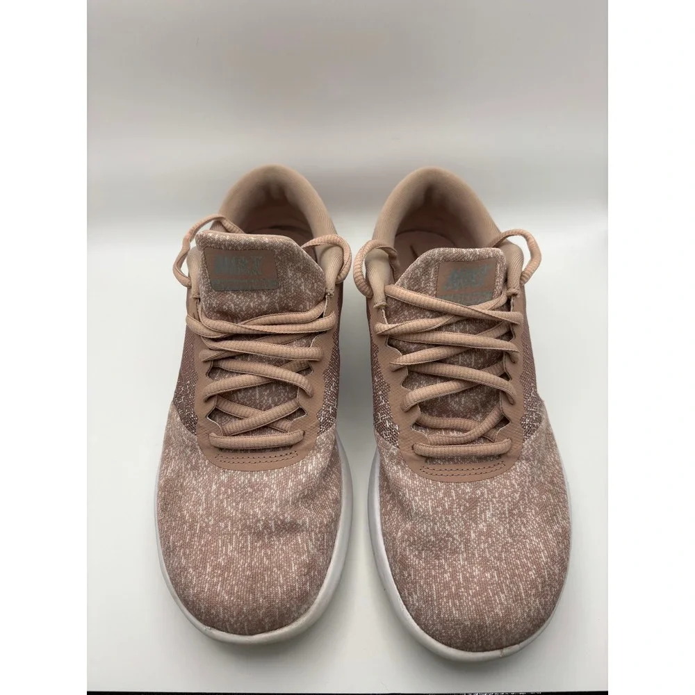 Nike Flex Contact Womens Size 8.5 Running Shoes Pink White